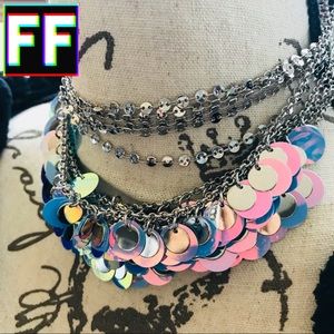 Holographic Aurora Necklace 🦄